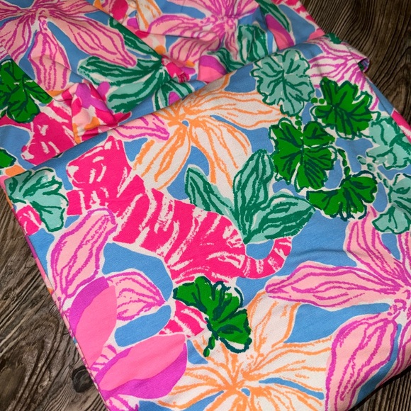 NWT Lilly Pulitzer Morgann 3/4 Sleeve Maxi Tigers Lair - Picture 6 of 7